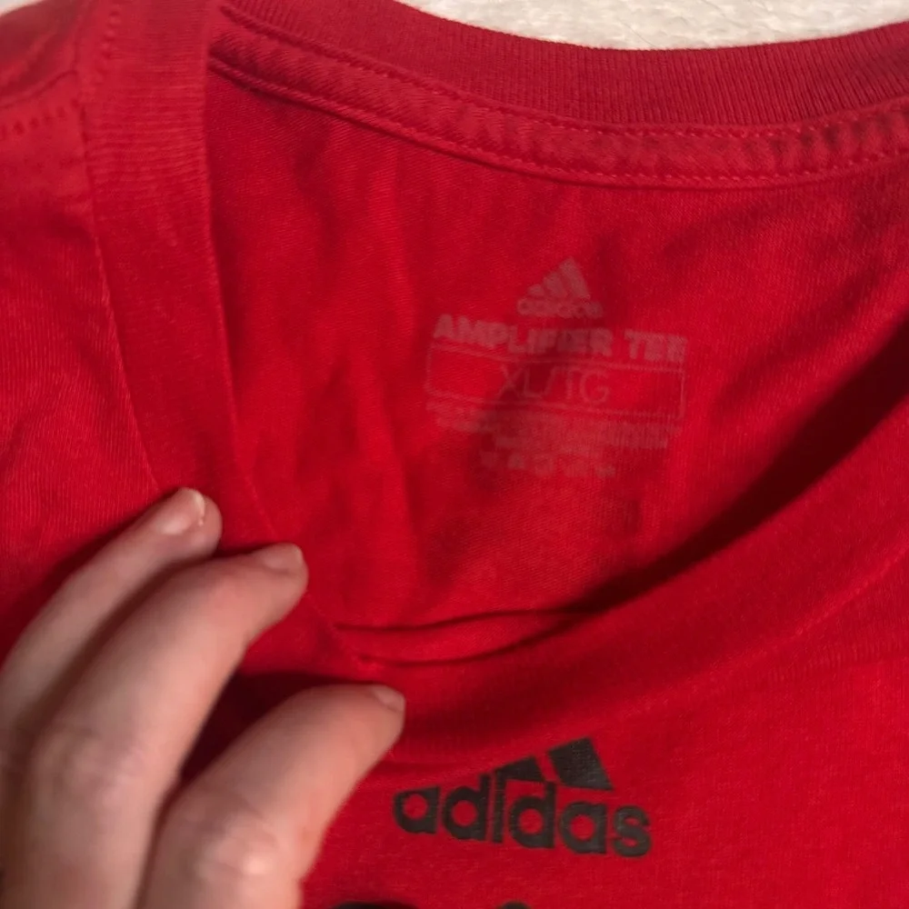 Adidas Manchester United Amplifier Tee Soccer Jersey‎ Red XL/TG